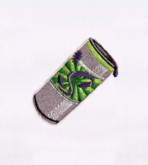 Super Succulent Juice Can Embroidery Design