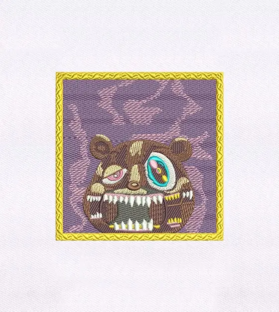 Twisted and Demented Teddy Bear Embroidery Design