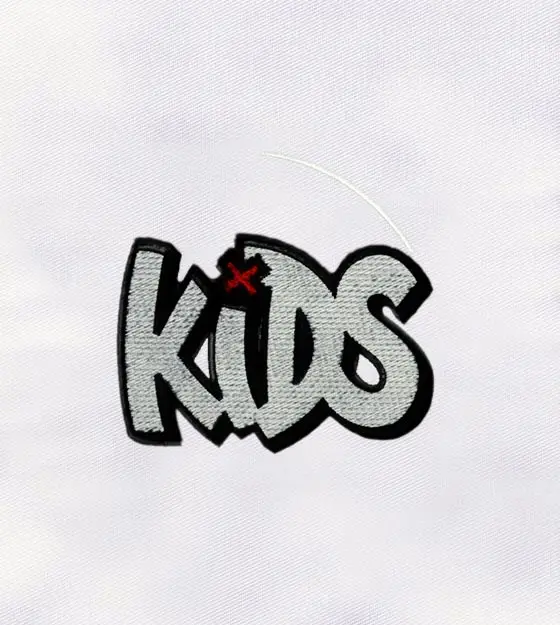 Sweet Kids Writing Font Embroidery Design