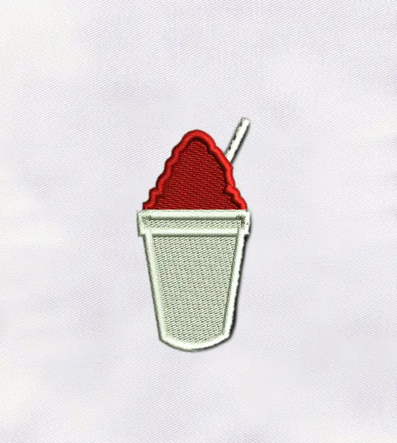 Sweet Cup Machine Embroidery Design