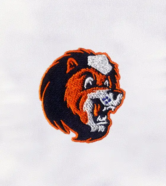 Roaring Lion Face Machine Embroidery Design