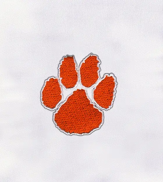 Dog Paw Print Embroidery Design