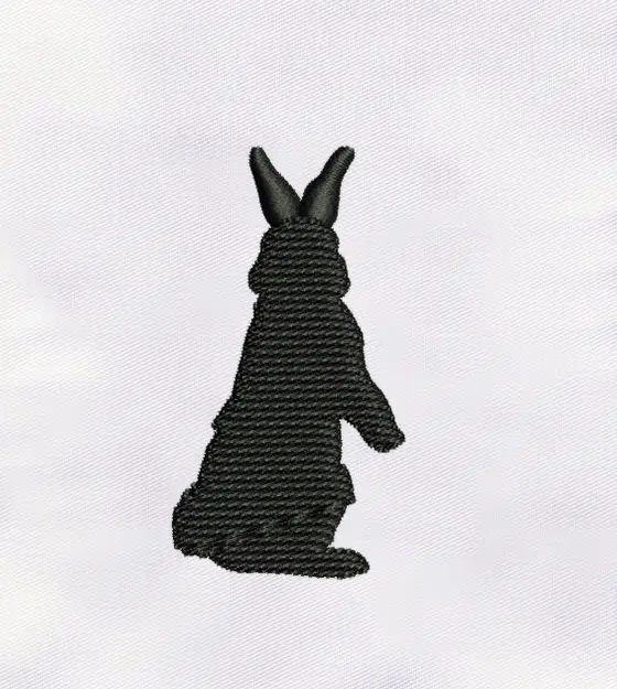 Charming Rabbit Machine Embroidery Design