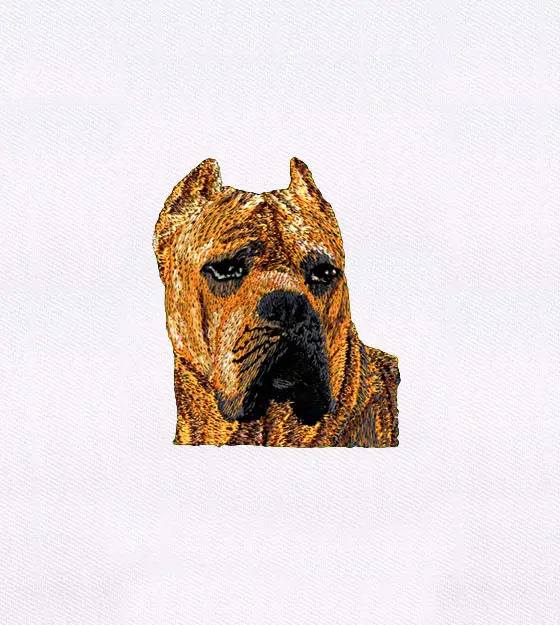 Neapolitan Mastiff Embroidery Design