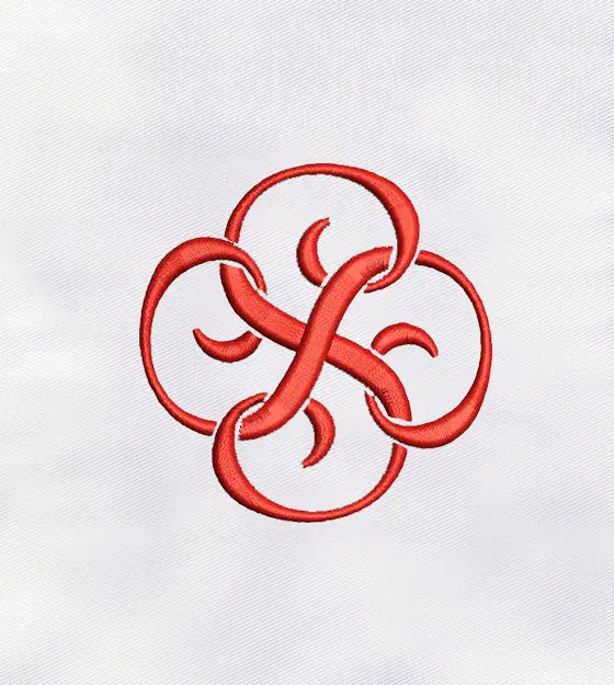 Symmetrical Shape Digital Embroidery Design