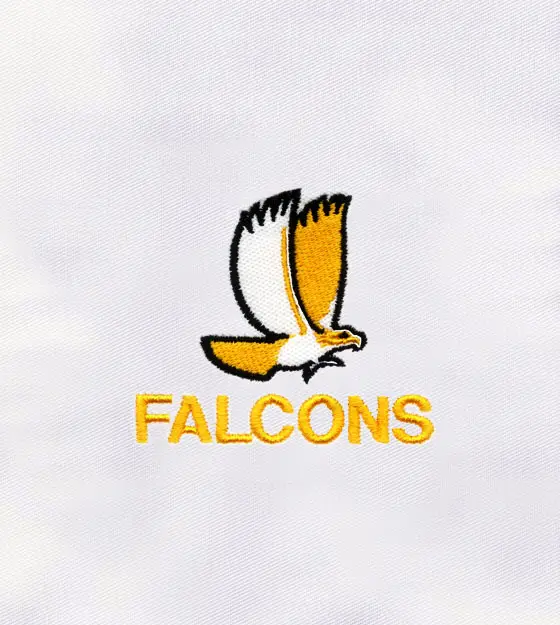Flying Falcon Machine Embroidery Design