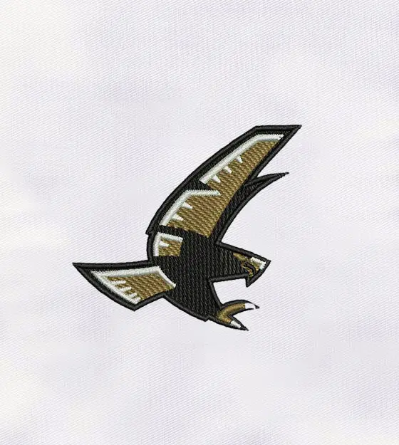 Deadly Eagle Machine Embroidery Design