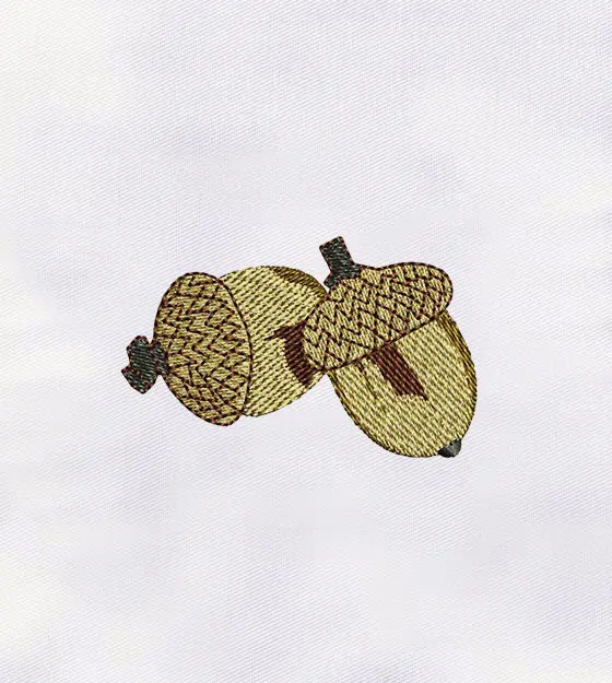 Squirrel Nut Machine Embroidery Design
