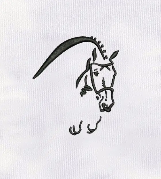 Spectacular and Sweet Horse Embroidery Design