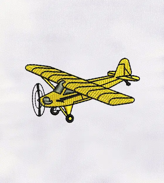 Toy Airplane Machine Embroidery Design
