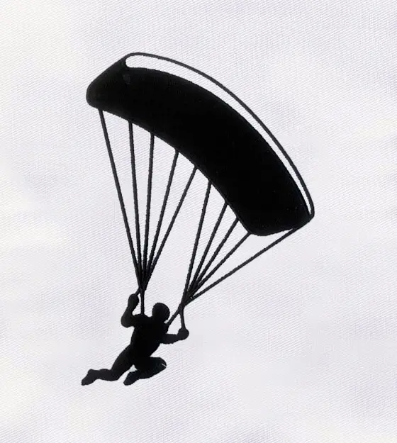 Incredible Parachute Machine Embroidery Design