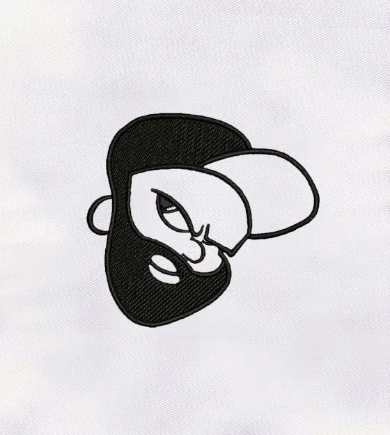 Street Guy Homie Machine Embroidery Design