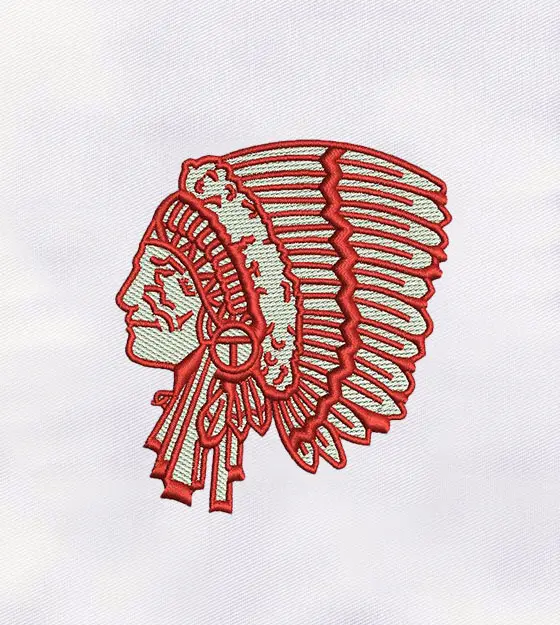 Native American Machine Embroidery Design