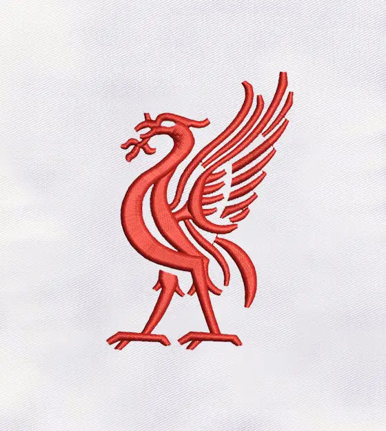 Lovely Liver Bird Machine Embroidery Design