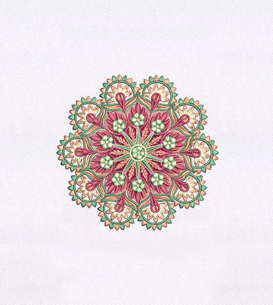 Magnificently Detailed Quilting Embroidery Design