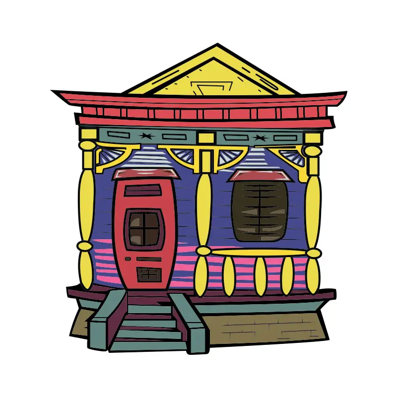 Free Beautiful House Vector Design