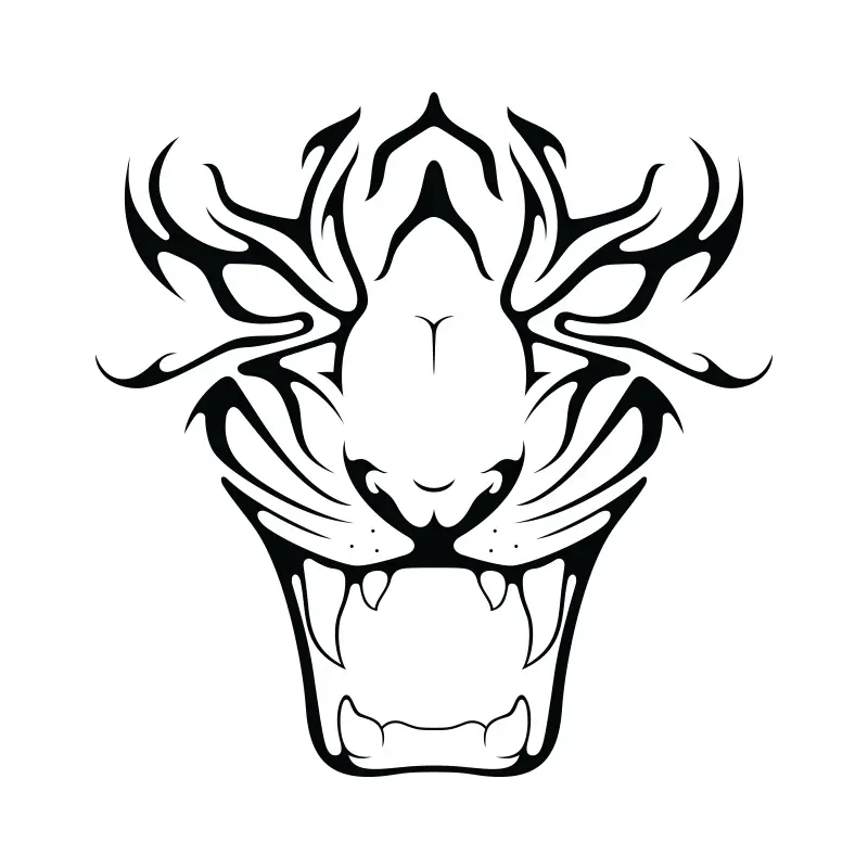 Free Dangerous Kempo Face Vector Design