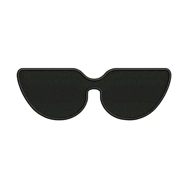 Cool and Stylish Shades Sunglasses Embroidery Design