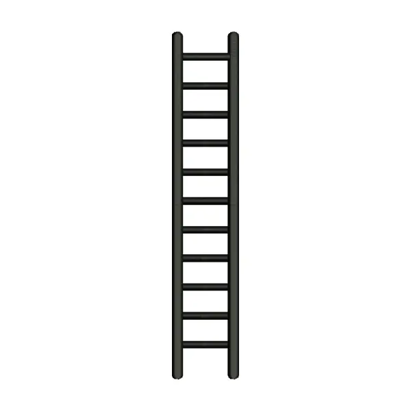 Fire Escape Ladder Embroidery Design