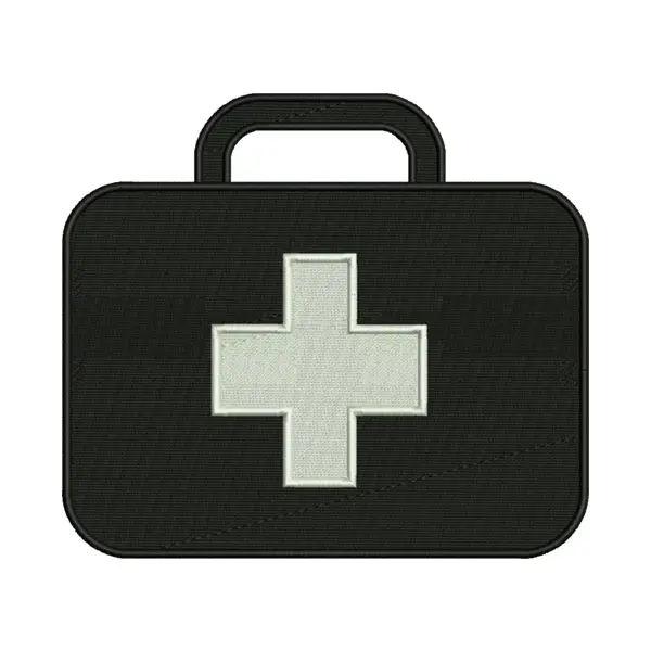 First Aid Kit Embroidery Design – Medical