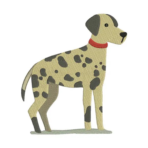 Dalmatian Dog Embroidery Design – Cute