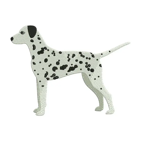 Dalmatian Dog Embroidery Design – Pet