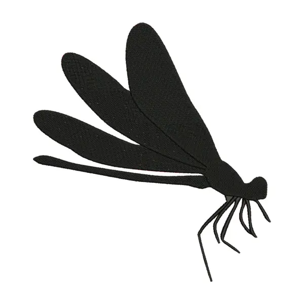 Insect Silhouette Machine Embroidery File – Nature