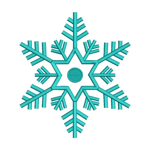 Snowflake Embroidery Design