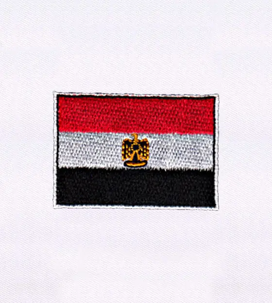 Egypt Flag Embroidery Design