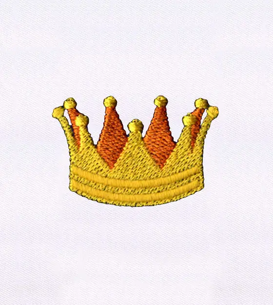 Royal Crown Machine Embroidery File