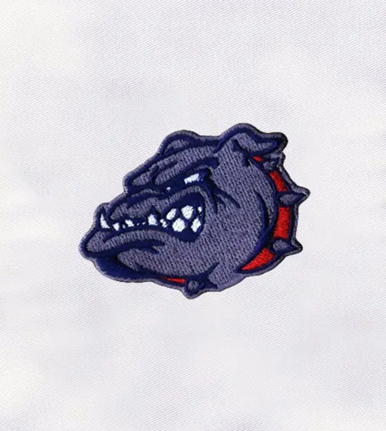 Angry Bulldog Mascot Embroidery Design