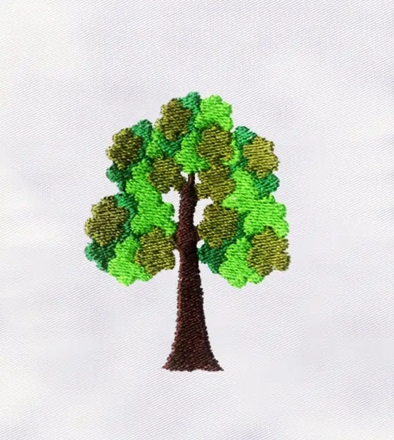Famous Family Oak Tree Machine Embroidery Design