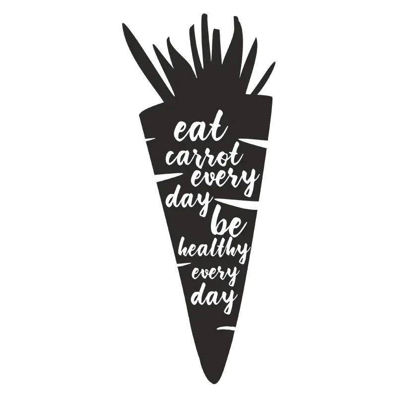 Inspiring Carrot Silhouette Art