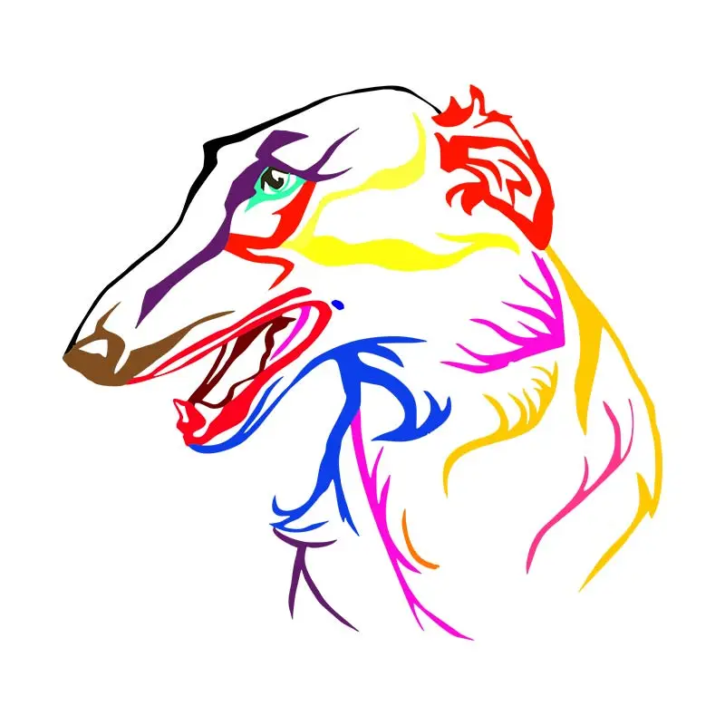 Greyhound Face Vector