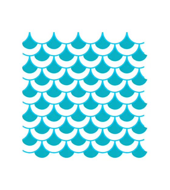 Scale Mermaid Vector Art