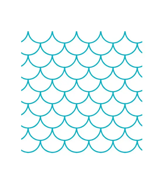 Scale Mermaid Vector File