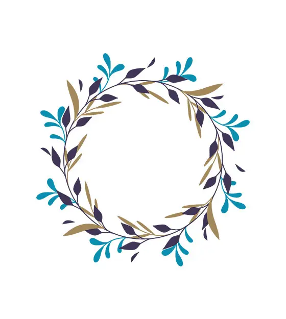 Floral Border Vector Art