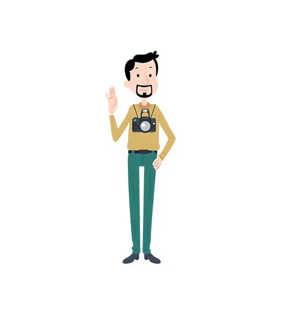Photographer Vector Art