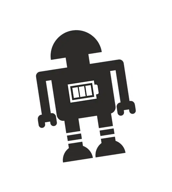 Robot Silhouette Design