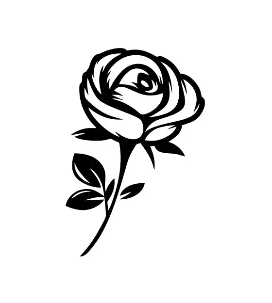 Rose Stencil File