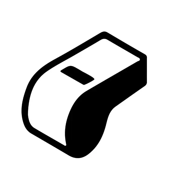 Whistle Stencil