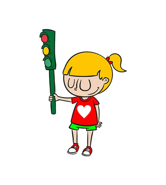 Cute Girl Vector