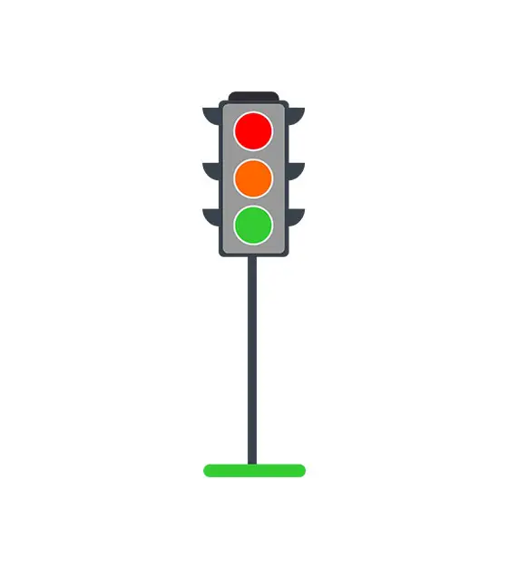 Traffic Lights Vector Design