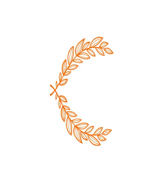 Mythical Enchanting Head Wreath Vector Art