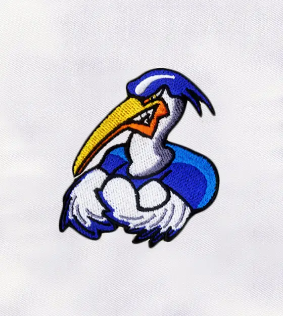 Perky Pelican Digital Embroidery Design