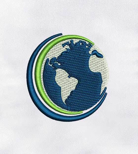 Our Earth Machine Embroidery Design
