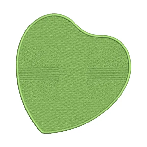 Plain Heart Embroidery Design