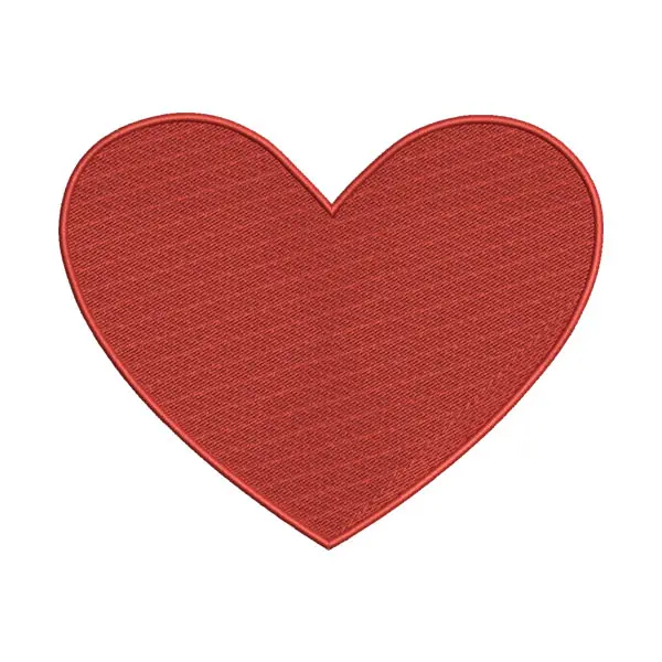 Red Heart Embroidery Design