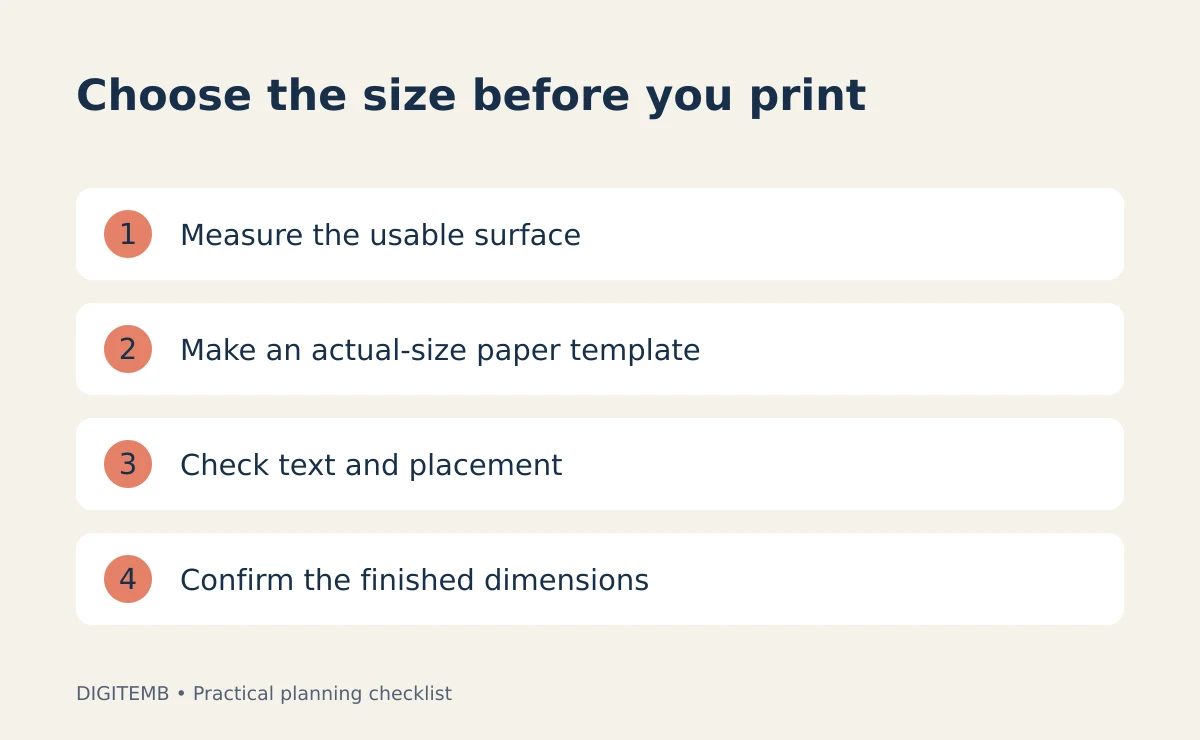How to Choose Sticker Size for Packaging and Products