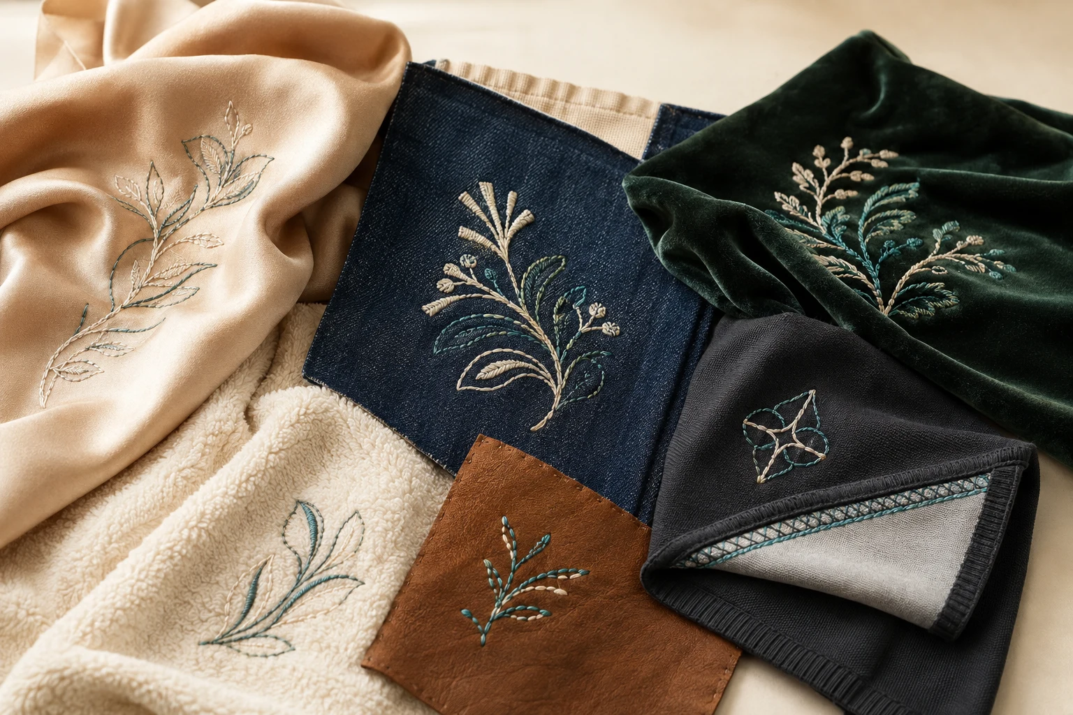 Digitizing for Specialty Fabrics: Silk, Stretch, Velvet and More